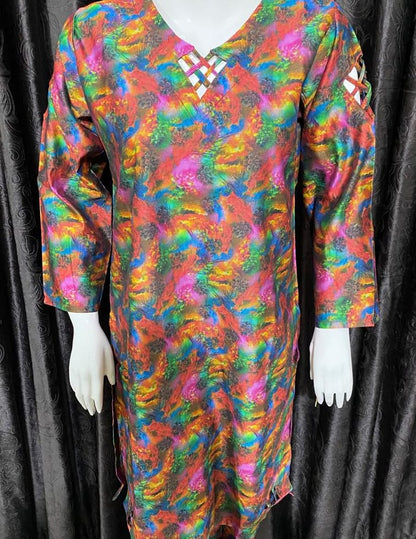 2 PC Dgital Print Khadi For winter season,